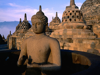 ボロブドゥール寺院/インドネシア