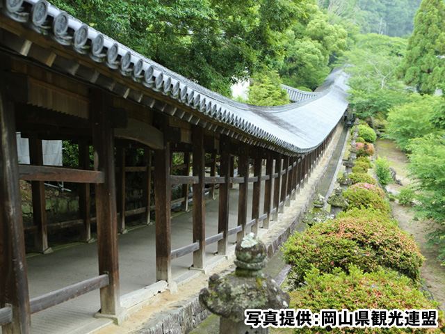 吉備津神社の回廊