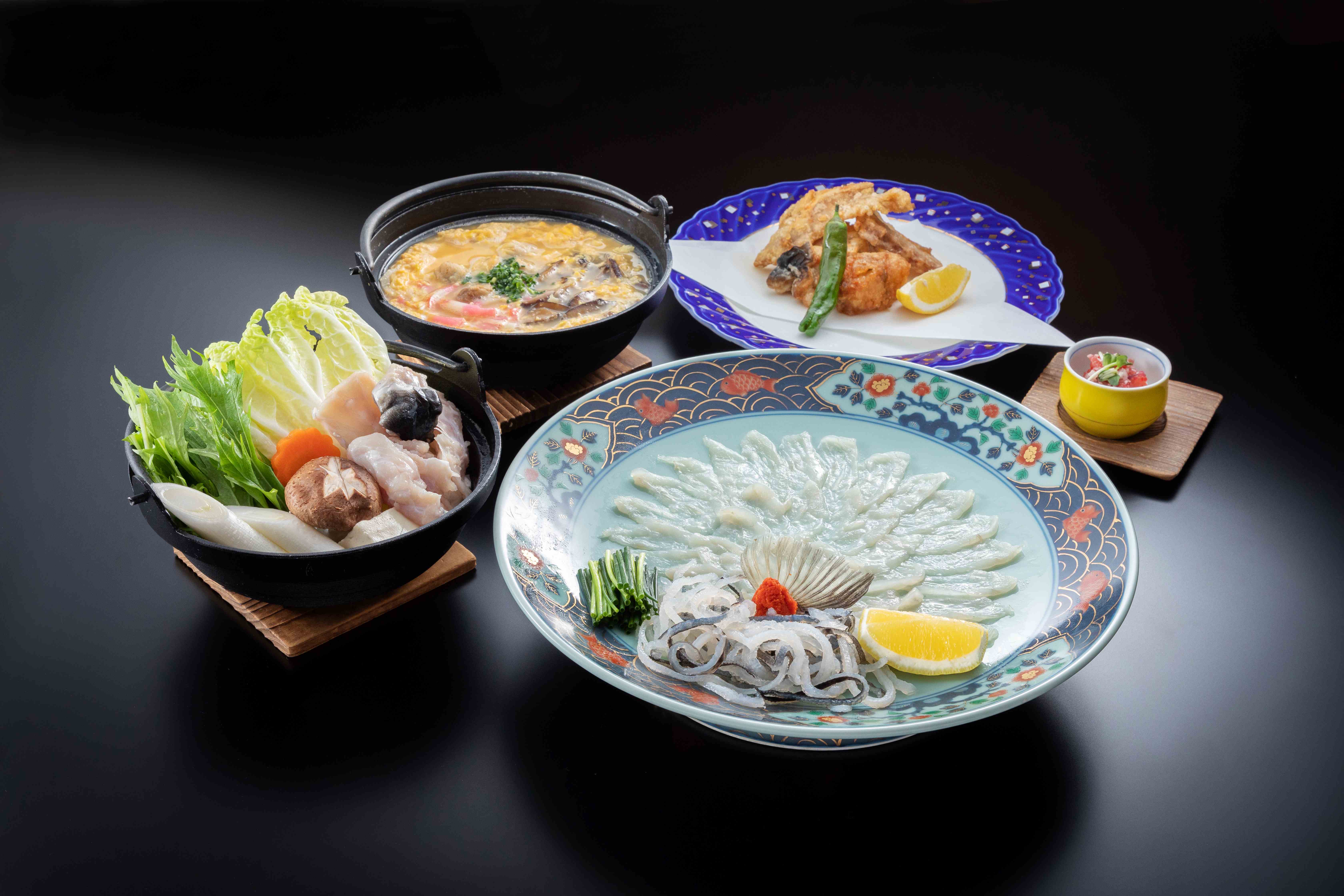 和食　＜ふく大皿会席＞　お食事おとな１人前