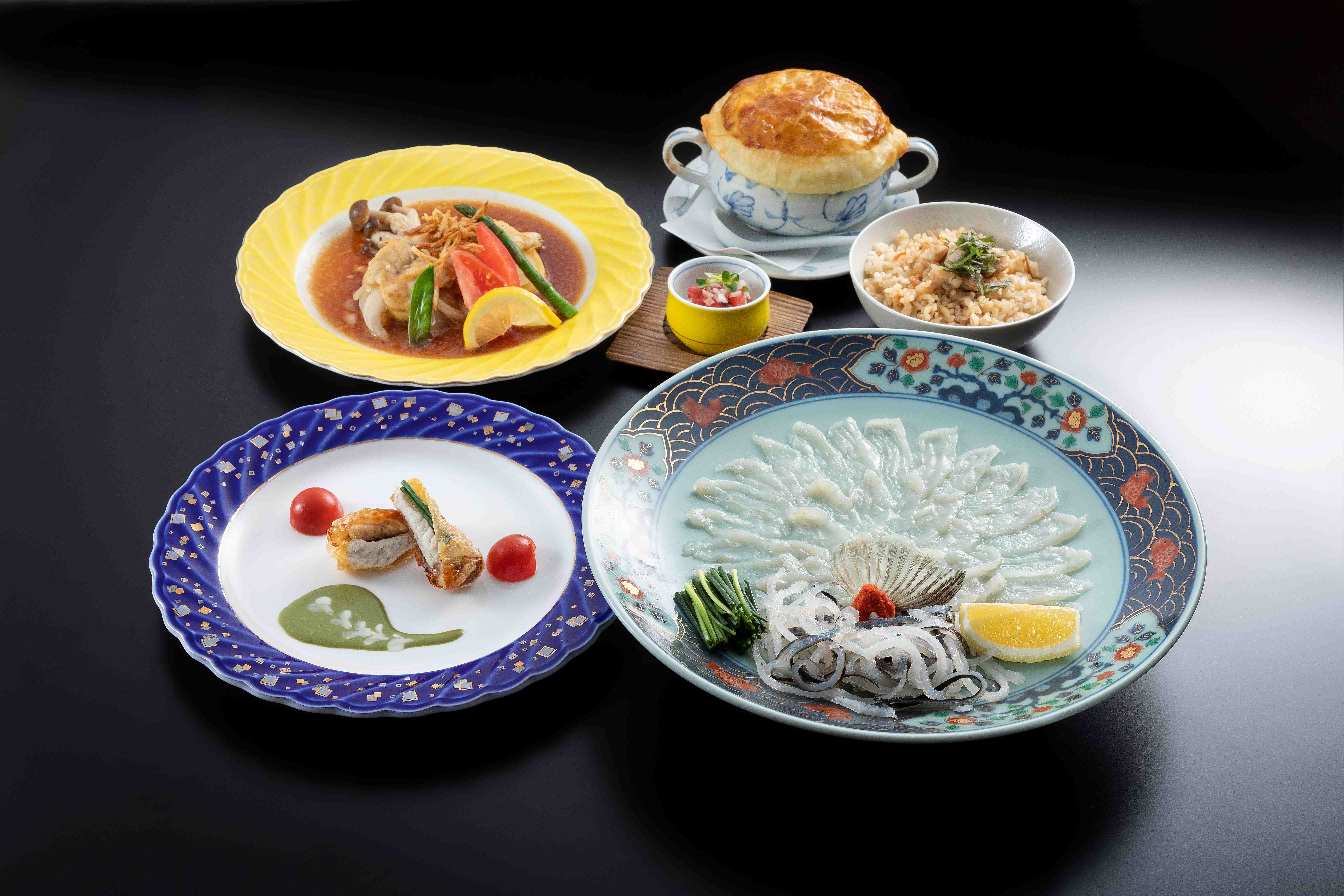 洋食　＜ふく大皿洋会席＞　お食事おとな１人前