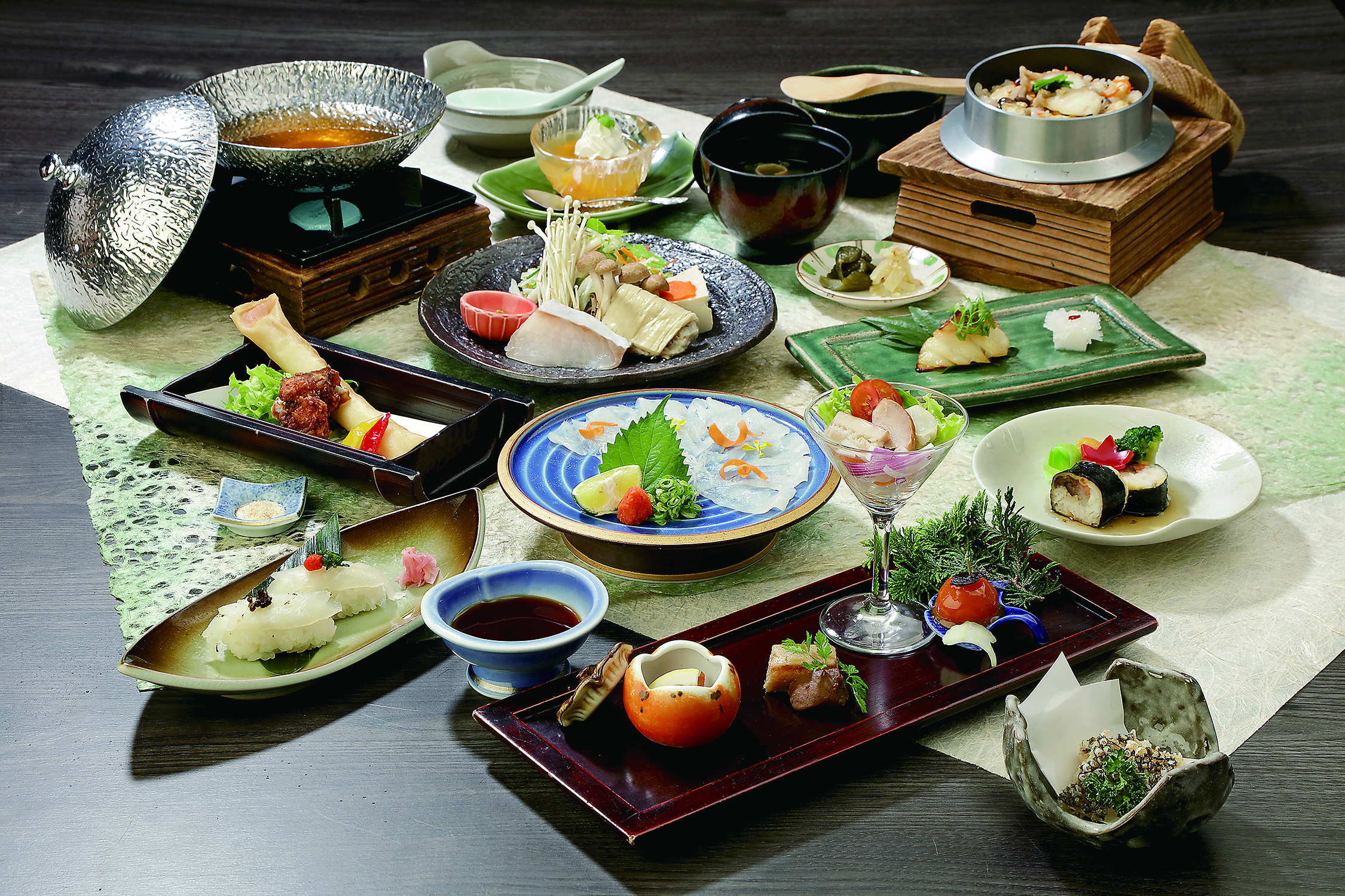 天然クエ会席コース(おとな1人前)イメージ