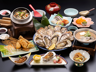 1人前（殻付き牡蠣は食べ放題）・イメージ