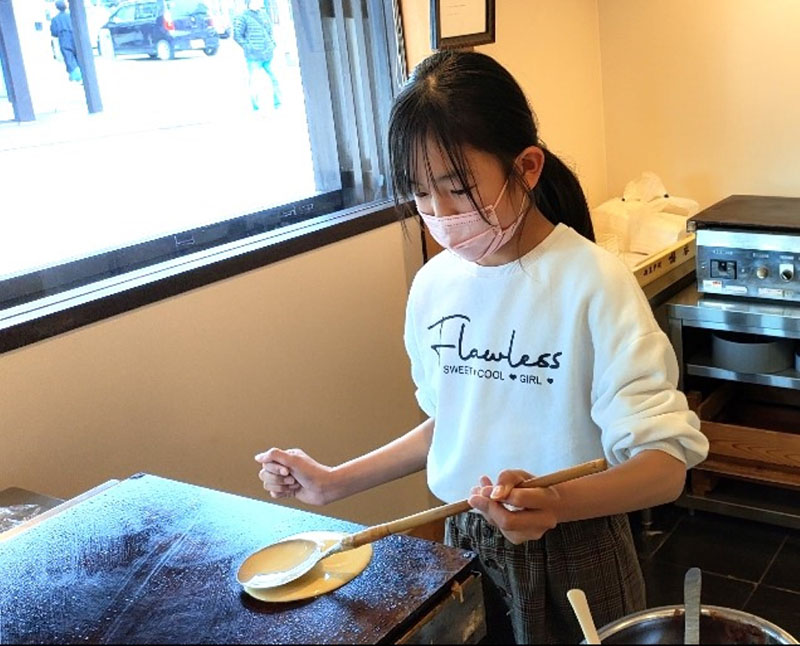 手焼き体験イメージ