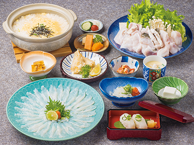 基本プラン　1人前（てっさ・てっちり・雑炊は2人前）（イメージ）