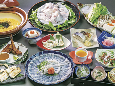 基本プラン　1人前（てっさ・てっちり・雑炊は2人前）（イメージ）