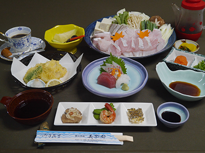 1人前（クエ鍋は2人前）