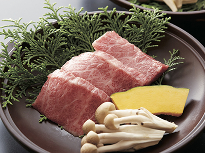 くつろぎプラン　②牛陶板焼（おとな1人前）（イメージ）