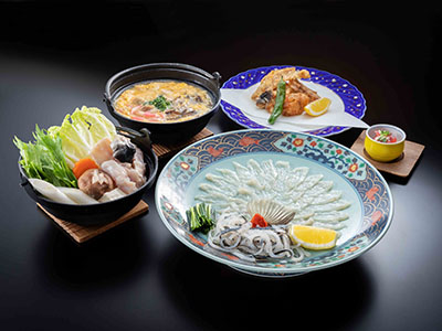 和食　＜ふく大皿会席＞　お食事おとな１人前