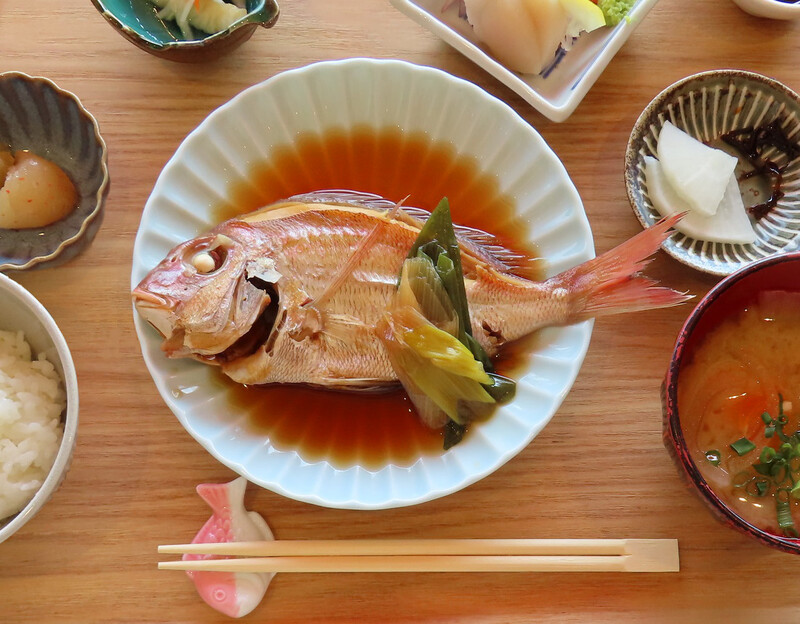 岡村春子商店（地タイの煮付け定食）イメージ