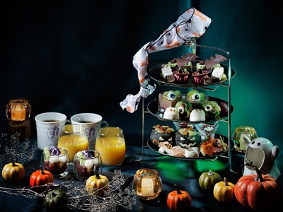 写真は10/1～11/10のハロウィンメニュー／2名様分・イメージ