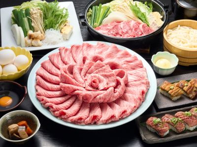 近江牛と鰻食べ放題(イメージ)