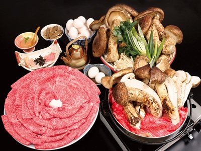 近江牛と松茸あばれ食い（食べ放題・イメージ））