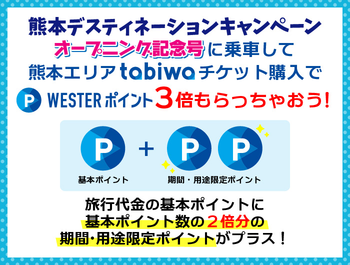 WESTERポイント3,WESTERポイント3倍もらっちゃおう！