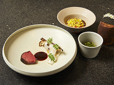 <アニエルドール>約8皿構成Meetsスペシャル昼コース(大阪・阿波座)