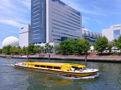 一本松海運　落語家と行く　なにわ探検クルーズ