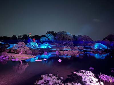 【2025年9月】竹あかり×光のアートin水前寺成趣園<br>Lux Night KUMAMOTO 2025～宮本武蔵の悟りと細川文化～<br>見学＆宿泊プラン