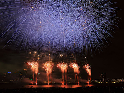 【2025年9月】JRセットプラン  大阪の夜空に輝く、大輪の花火「第37回 なにわ淀川花火大会」