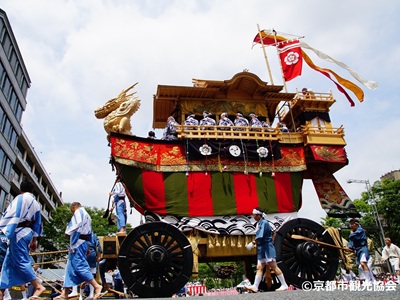 【2026年4月西の日】祇園祭（後祭）山鉾巡行を観覧席から鑑賞　日帰り