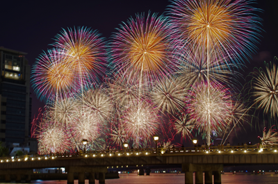 松江水郷祭湖上花火大会 <有料観覧席+宿泊セットプラン> 1泊2日