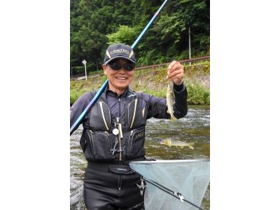 SHIMANO鮎インストラクター 小沢 聡がレクチャー　長良川鮎釣りツアー　2日間