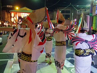 【2026年7月西の日】岡山県下最大の盆踊り「備中たかはし松山踊り」観覧席からの見学&盆踊り体験 日帰り(現地発着)&宿泊付2日間