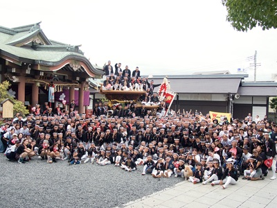 【2026年8月西の日】泉州・岸和田の町が熱狂する大迫力のやりまわし<br>だんじりの背中を追う!泉州岸和田だんじり祭<十月祭礼> 日帰り