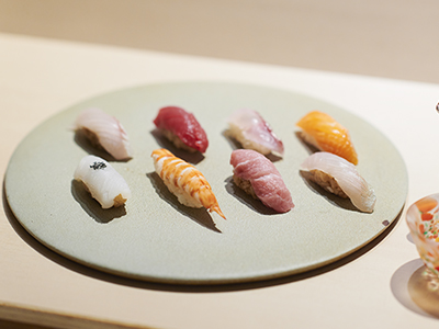 <鮨 あかとしろ><br>SAVVY特別セットプラン(大阪・北新地)