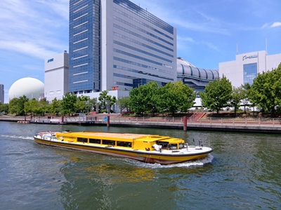 一本松海運　落語家と行く　なにわ探検クルーズ