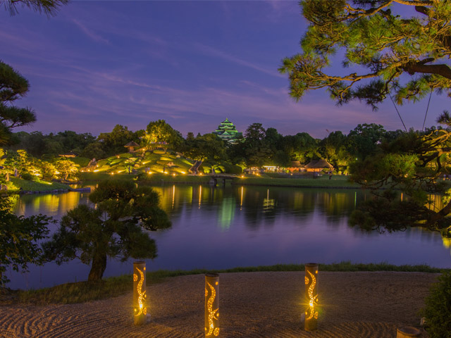 後楽園夏の幻想庭園