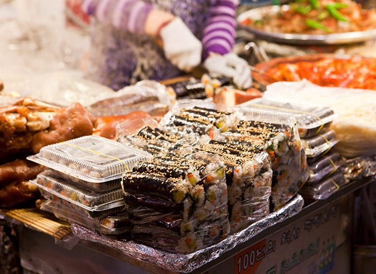 ローカル食と雑貨の宝庫　市場イメージ画像(画像提供：韓国観光公社)