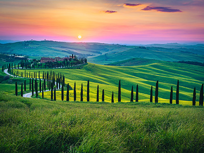 オルチャ渓谷に泊まる至福の休日イタリア９日のイメージ画像
