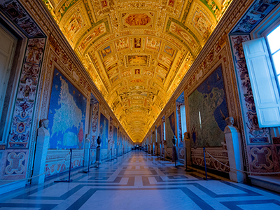 バチカン美術館開館前貸切り見学憧れのイタリア周遊８日のイメージ画像