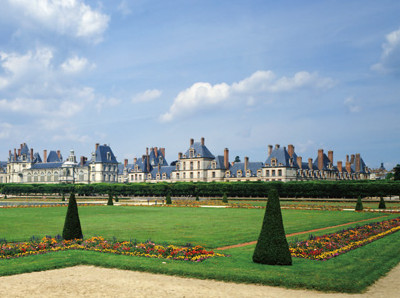 フォンテーヌブローの宮殿と庭園  (フランス)