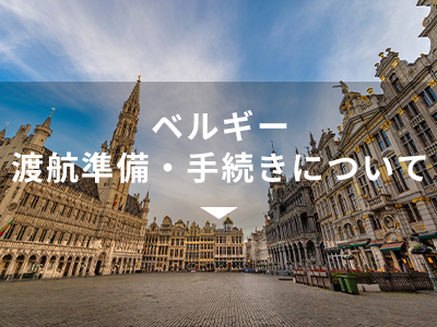 ベルギー渡航準備・手続きについて