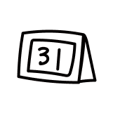 エリアおすすめ日数アイコン