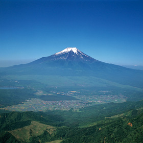 富士山（空撮）