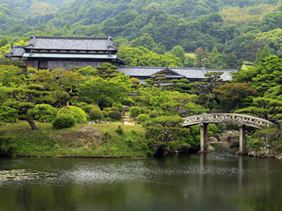 毛利氏庭園・毛利博物館