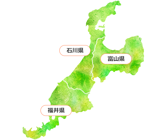 北陸エリア地図スマートフォンページ用