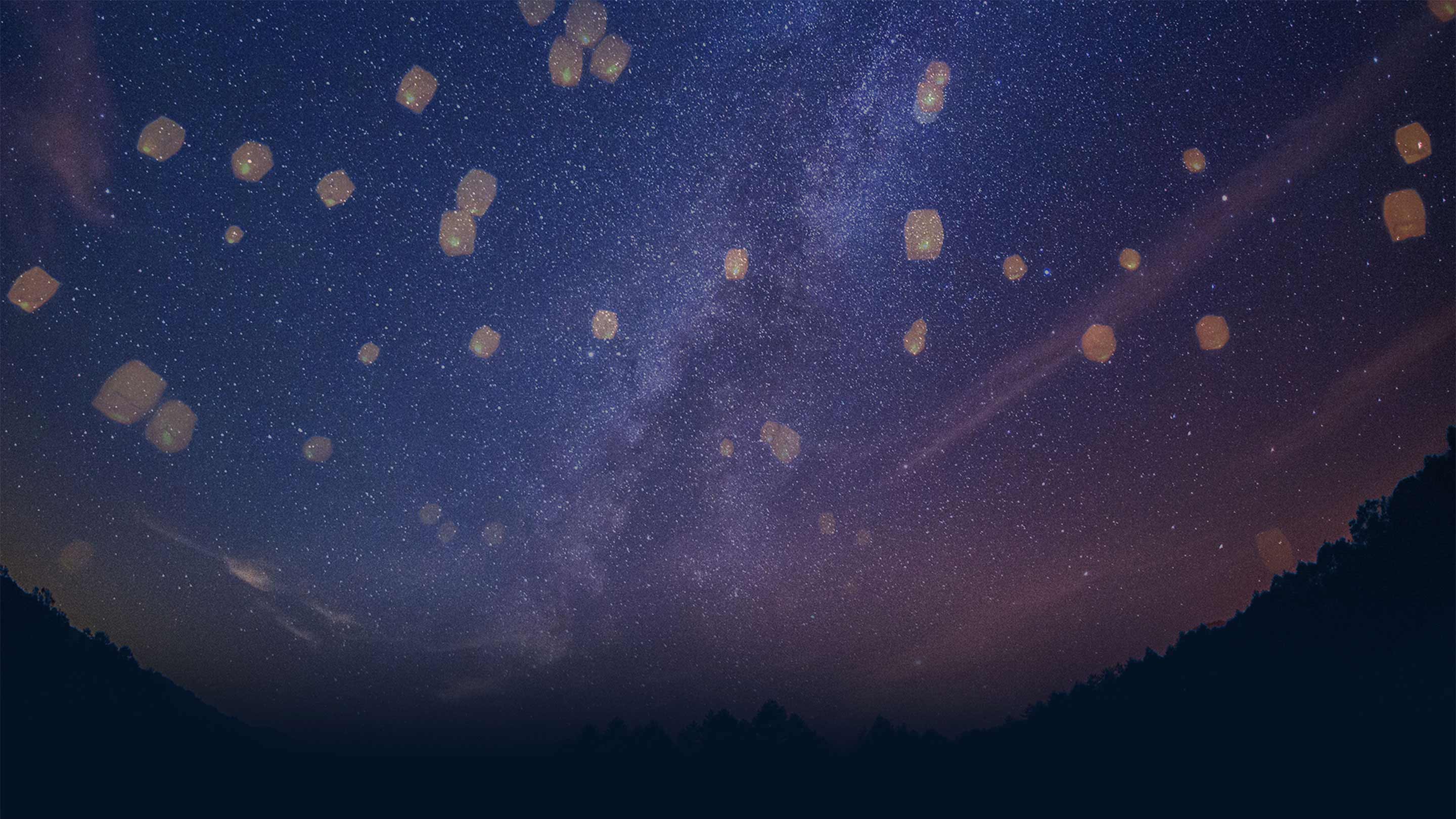 星空ランタン