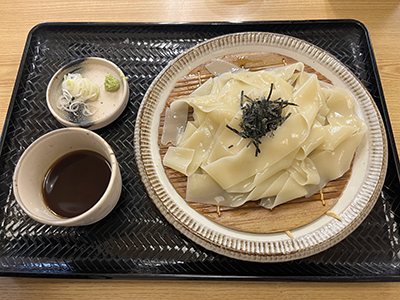 ひもかわうどん