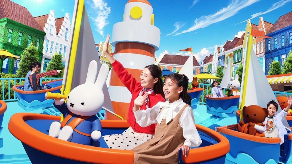 ミッフィー&フレンズのヨットセーリング