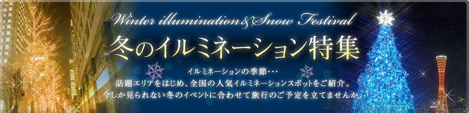 冬のイルミネーション特集