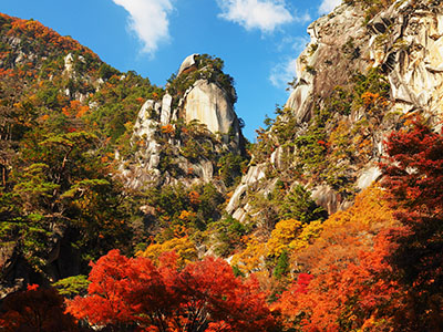 昇仙峡の紅葉