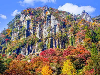 深耶馬渓の紅葉