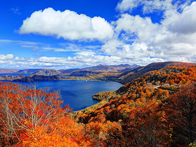 十和田湖の紅葉