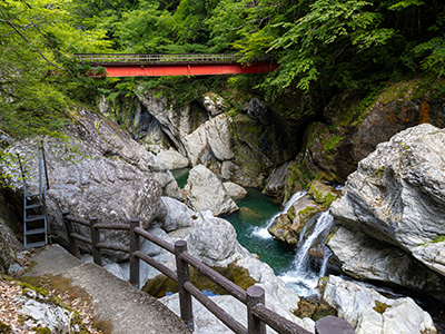 八釜の甌穴群