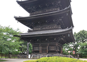 東寺 五重塔「京の冬の旅」非公開文化財特別公開