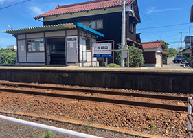 JR河崎口駅