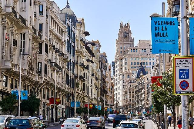 España Madrid Gran Via · Foto gratis en Pixabay (48020)