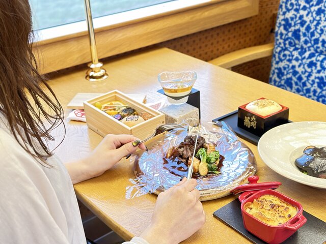 ※写真はイメージです。コース料理のため1品ずつの提供と...